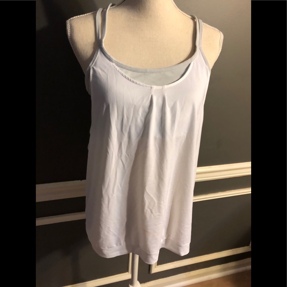 Athleta tank with bra